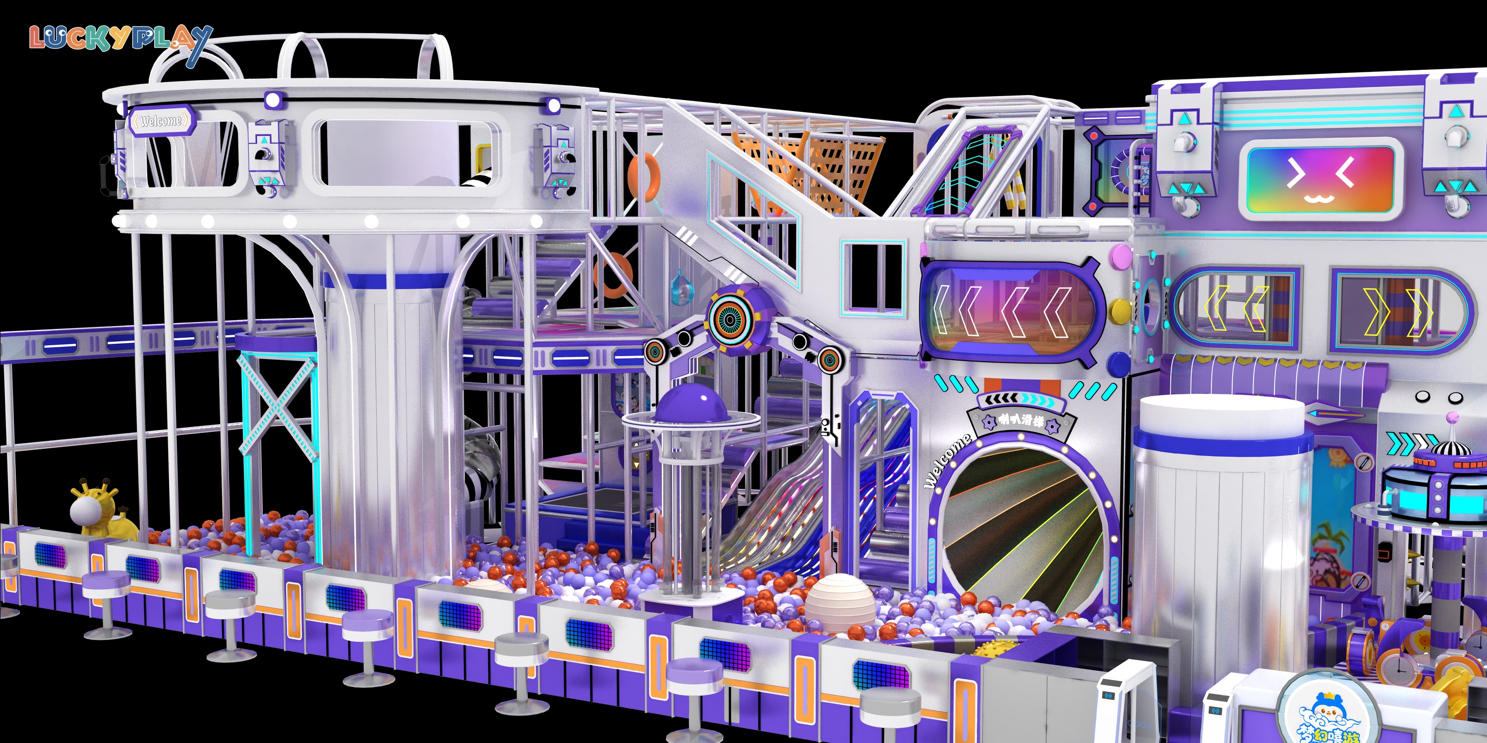 Cyber Tech indoor playground
