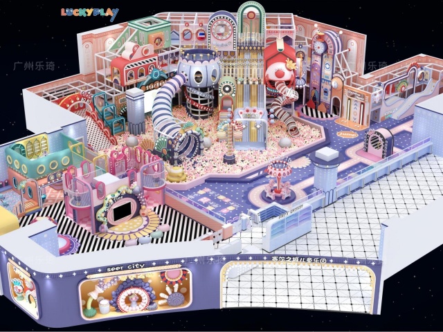 Magic Candy Carnival Indoor Playground Design
