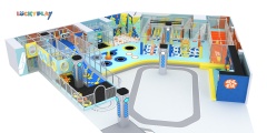 Minimalist style indoor playground design