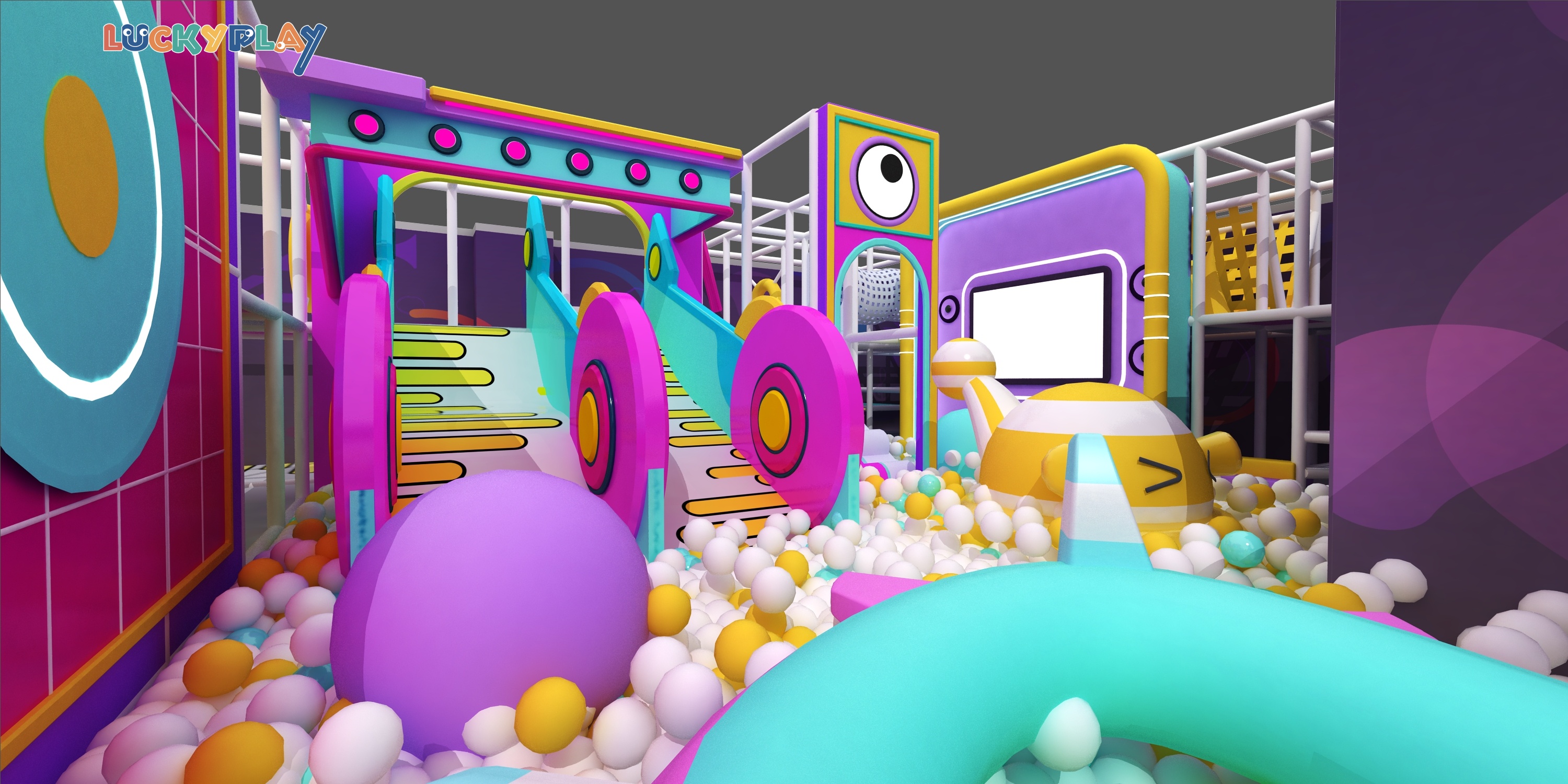 whimsical theme playground