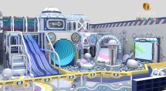 Space theme indoor playground design