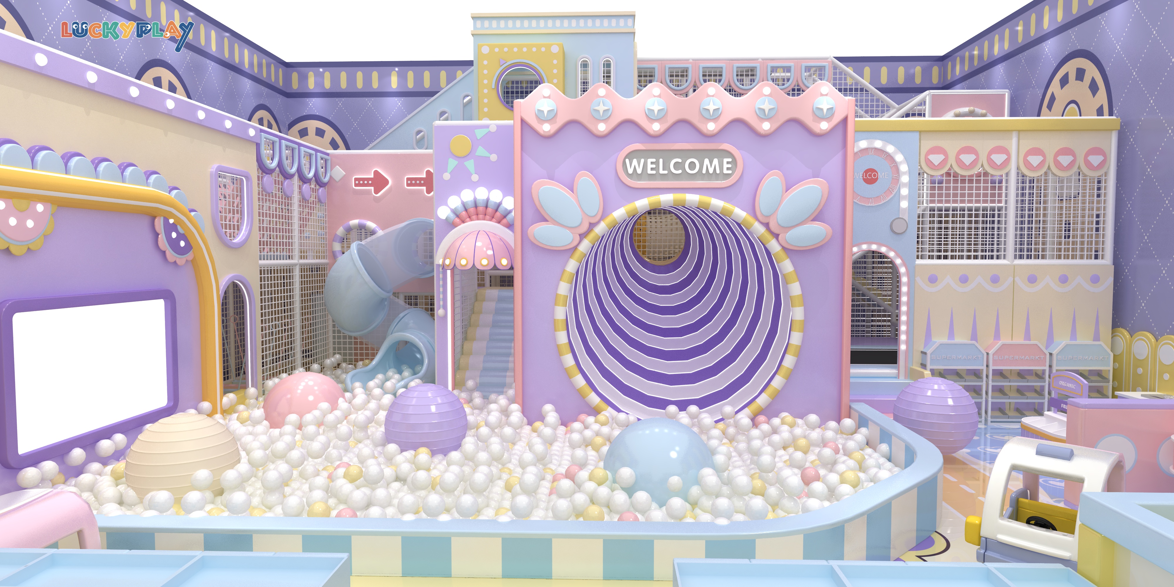 Candy Theme Indoor Playground