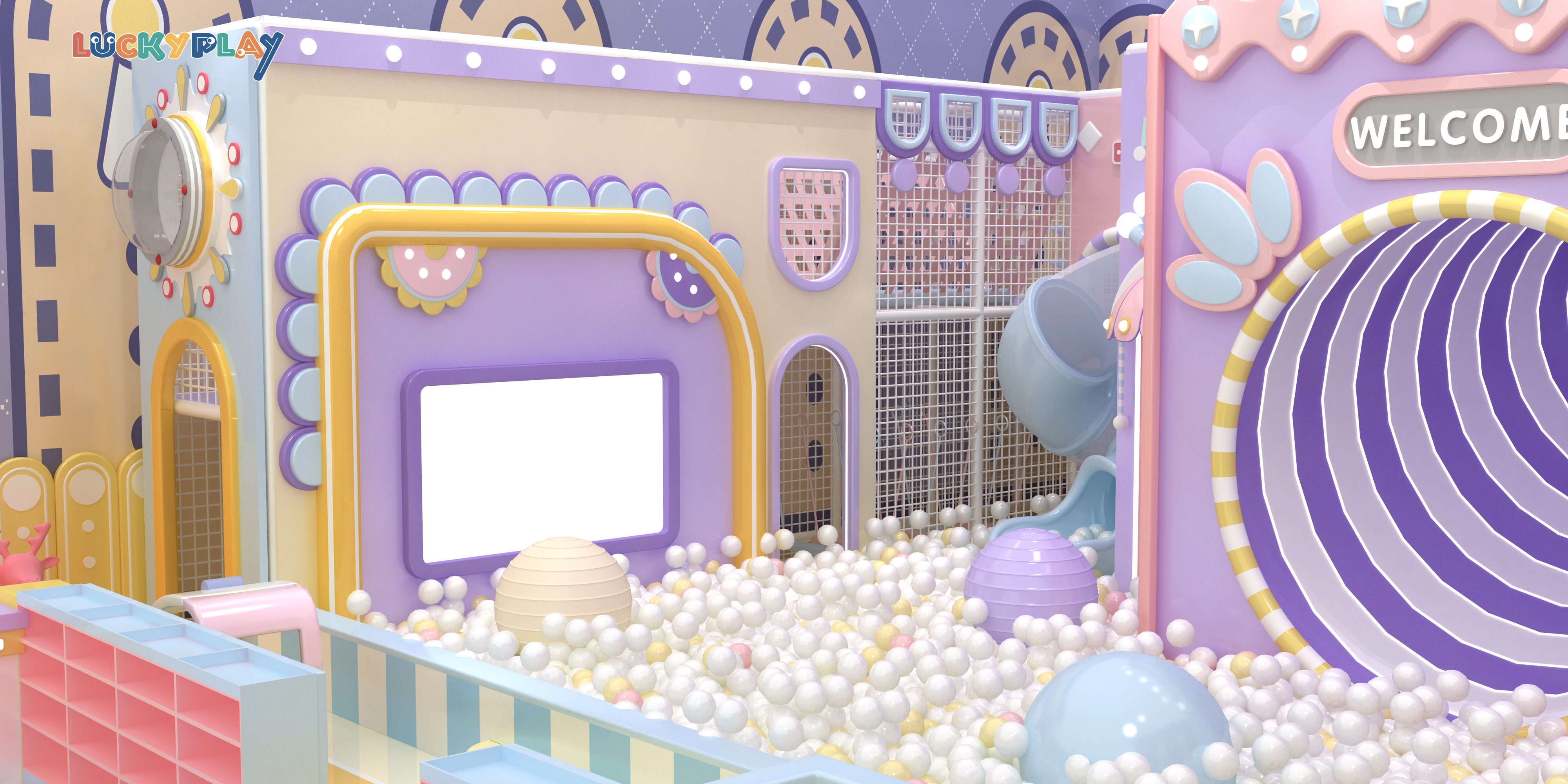 Candy Theme Indoor Playground