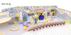 Grotesque Music Theme Indoor Playground