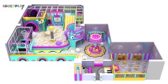 Grotesque Music Theme Indoor Playground