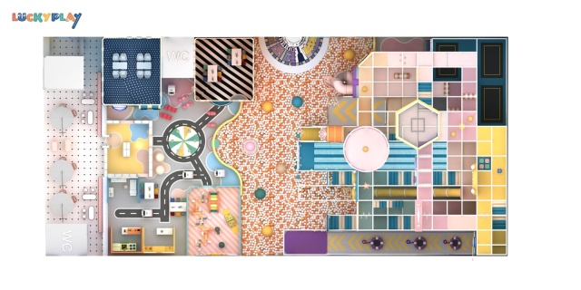 High Quality indoor playground design