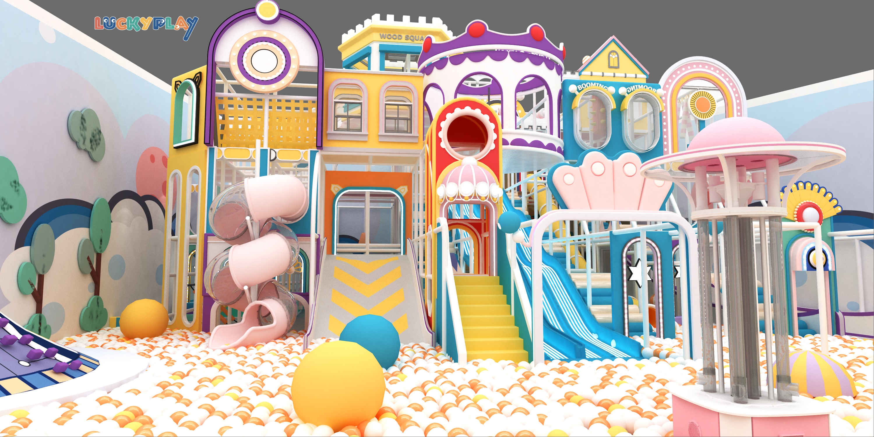 High Quality indoor playground design