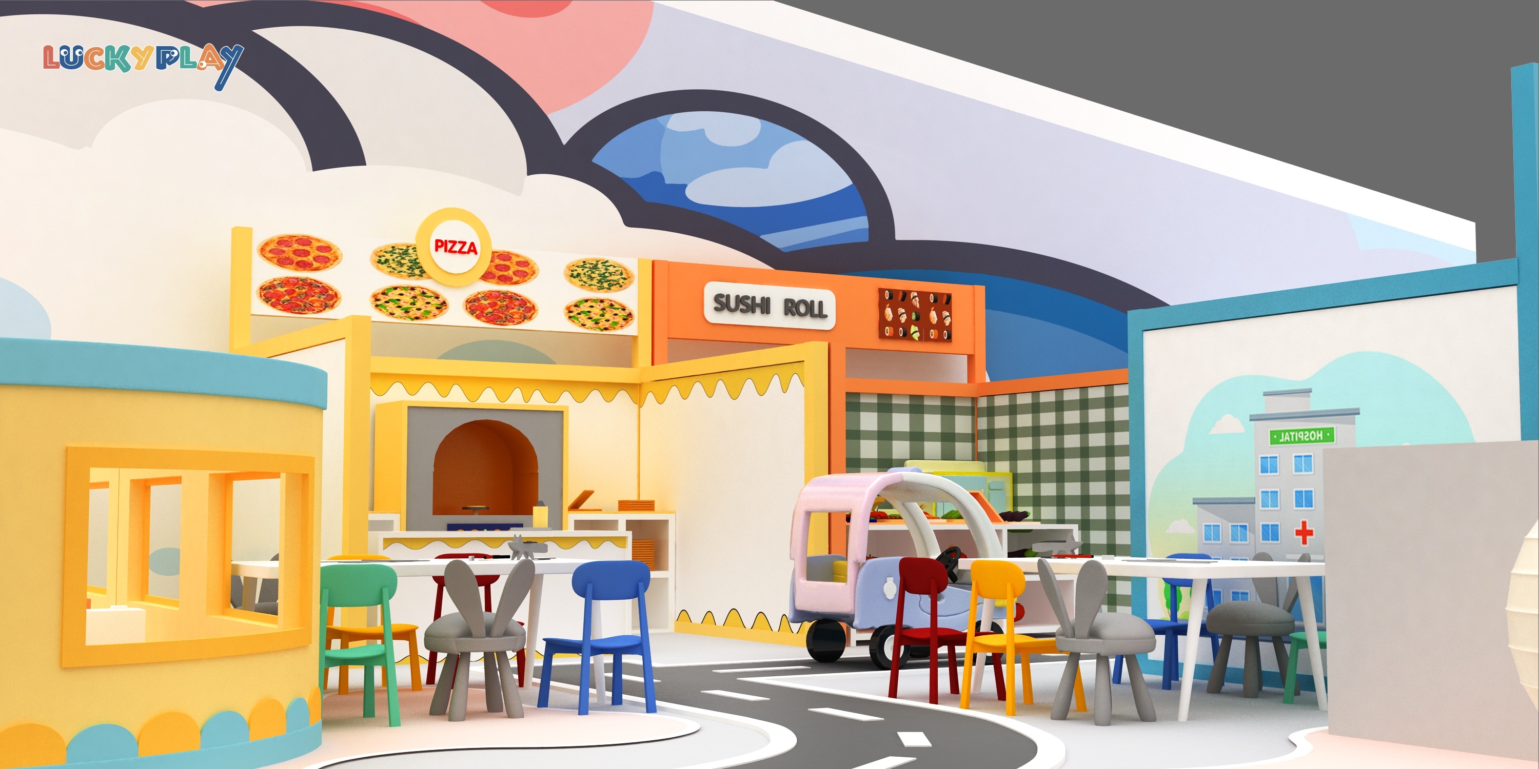 High Quality indoor playground design