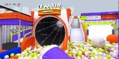 quantum themed indoor playground