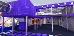 quantum themed indoor playground