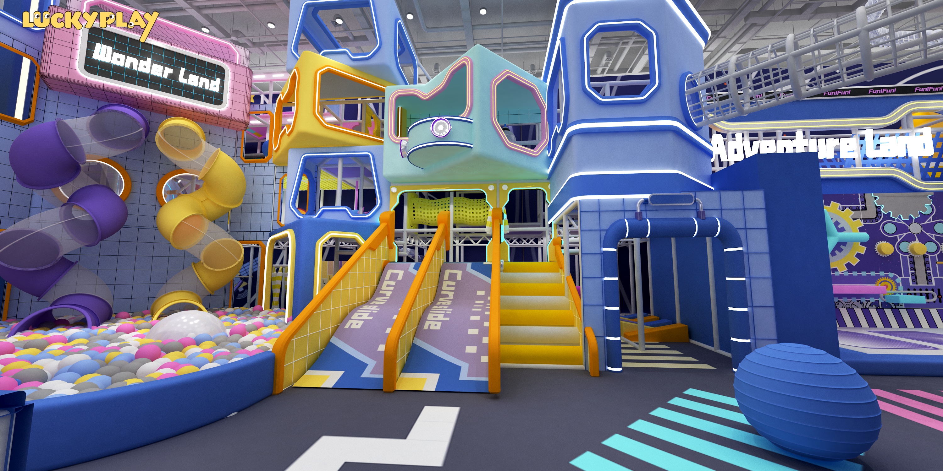 High-quality indoor playground