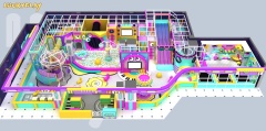 Grotesque Soundwave Soft Play Indoor Playground for Commercial Kids Play Centers