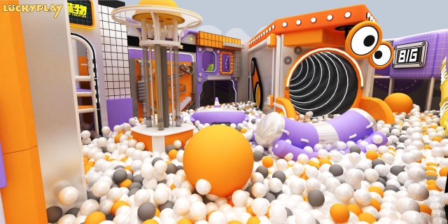 Quantum Cute Eye Soft Play Indoor Playground for Commercial Kids Play Spaces