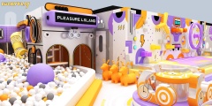 Quantum Cute Eye Soft Play Indoor Playground for Commercial Kids Play Spaces