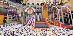 Commercial Adventure Playground Equipment For Indoor Play Centers