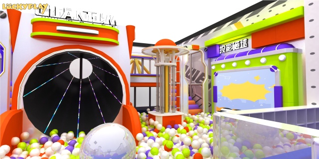 Quantum Energy Style Commercial Indoor Playground with Spiral Slides and Soft Play Zones