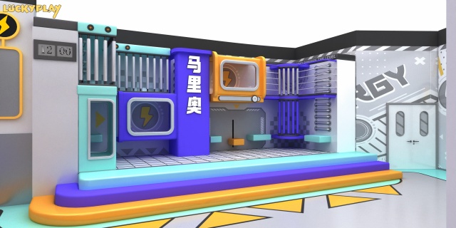 Urban Sports Style Adventure Indoor Playground with High Rope Course and Climbing Challenges