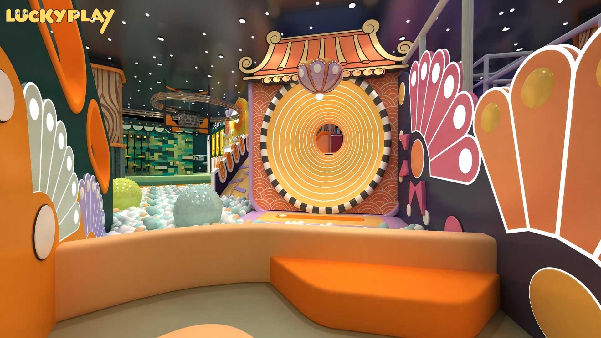 Nature-Inspired STEAM Indoor Playground for Family Entertainment Centers