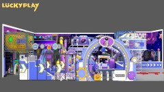 Futuristic Space-Themed Indoor Adventure Park