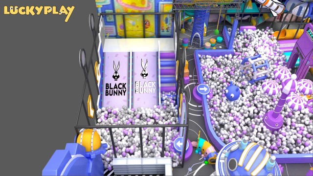 Futuristic Space-Themed Indoor Adventure Park