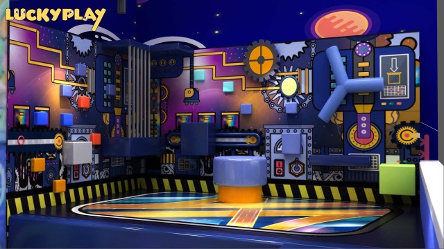 Futuristic Space-Themed Indoor Adventure Park