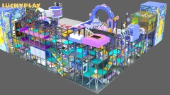 Futuristic Space-Themed Indoor Adventure Park