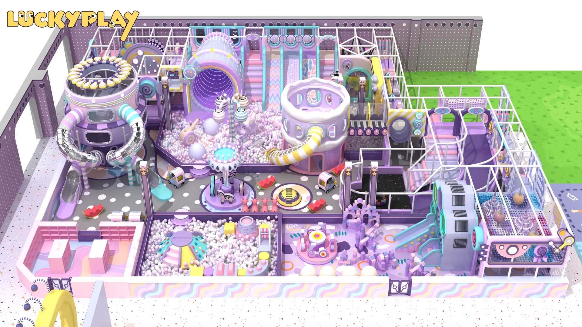 Purple Dream Magic Castle