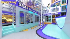 A Large Family Entertainment Center Designed and Built by Luckyplay