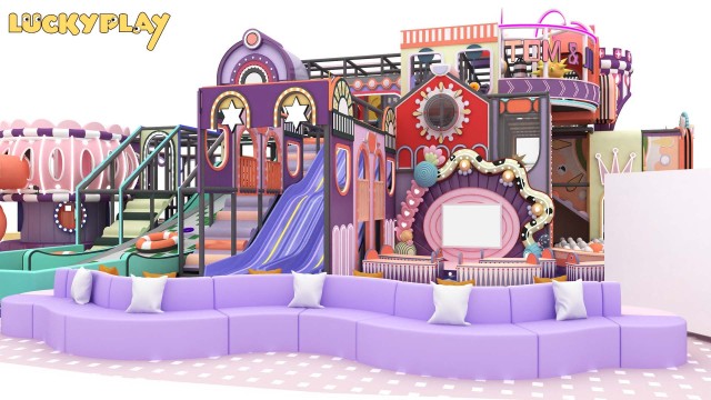 720㎡ Indoor Playground in Vietnam | Custom Family Entertainment Center for Real Estate Developer by Luckyplay