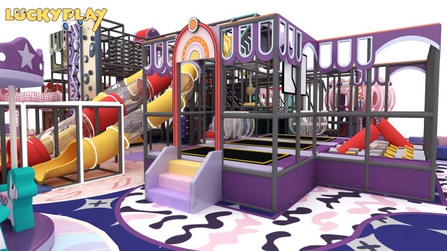 720㎡ Indoor Playground in Vietnam | Custom Family Entertainment Center for Real Estate Developer by Luckyplay
