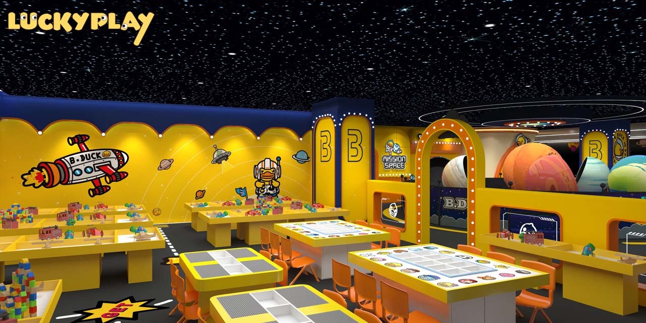 B.Duck Metaverse Theme Indoor Playground in Guangzhou: Immersive Family Entertainment Center Solution