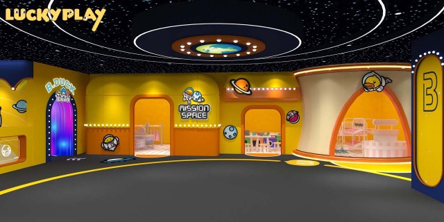 B.Duck Metaverse Theme Indoor Playground in Guangzhou: Immersive Family Entertainment Center Solution