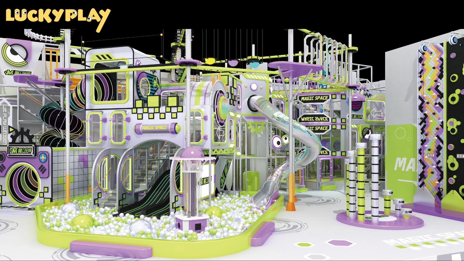 LuckyPlay ColorQuest Adventure Park