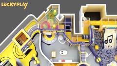 Indoor Playground Shopping Mall 680㎡ High ROI Layout