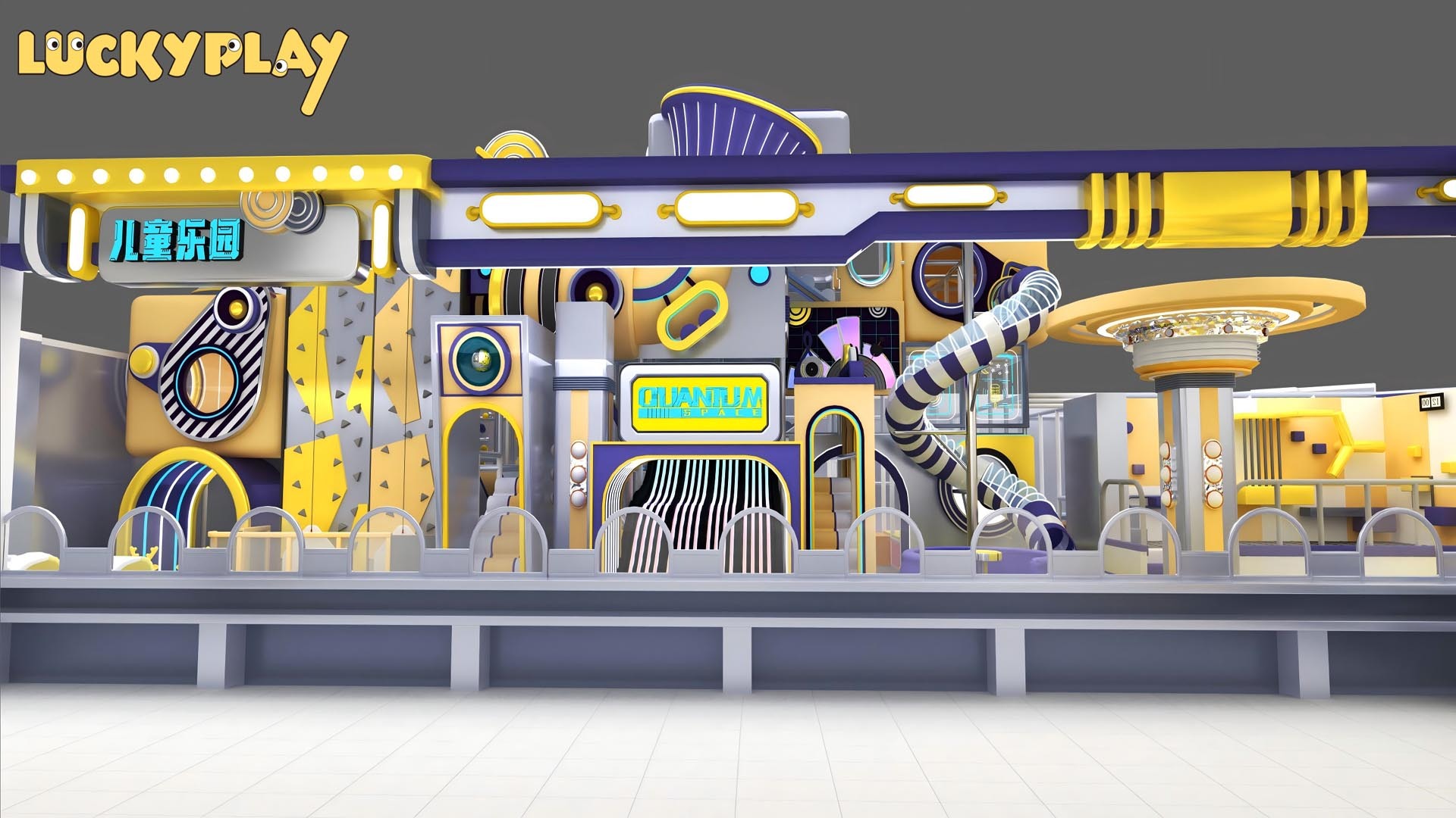 Indoor Playground Shopping Mall 680㎡ High ROI Layout