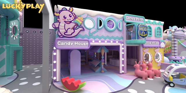 Candyland Adventure Indoor Family Playground
