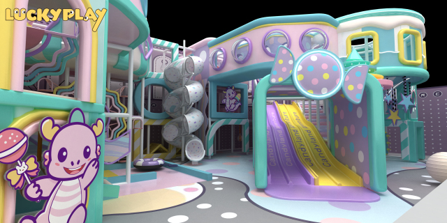 Candyland Adventure Indoor Family Playground