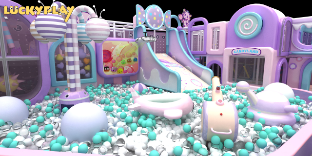 Candyland Adventure Indoor Family Playground
