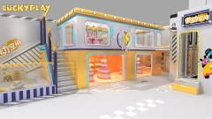 Adventure Park High-Rope & Iconic S-Slide Indoor Playground