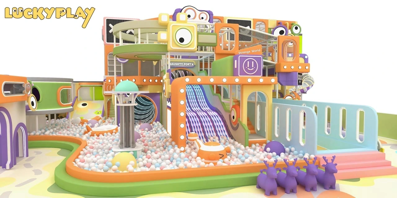 Wonder Eyes Adventure Indoor Playground | Vibrant Nature-Themed Family Entertainment Center