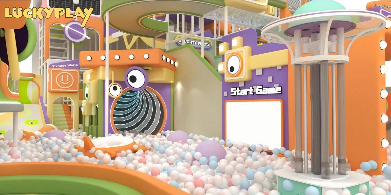 Wonder Eyes Adventure Indoor Playground | Vibrant Nature-Themed Family Entertainment Center