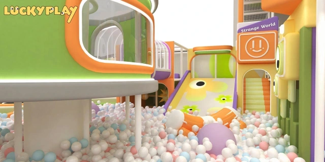 Wonder Eyes Adventure Indoor Playground | Vibrant Nature-Themed Family Entertainment Center