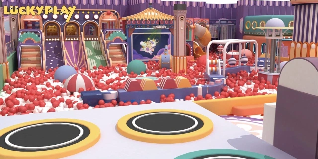 Chinese style indoor playground design ULAND Gongzhuling overview