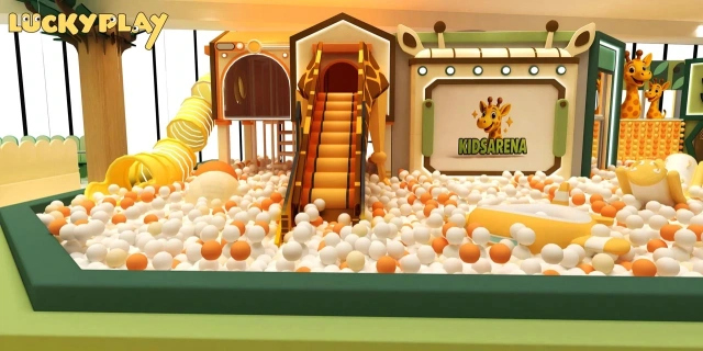Giraffe Jungle Main Play Area