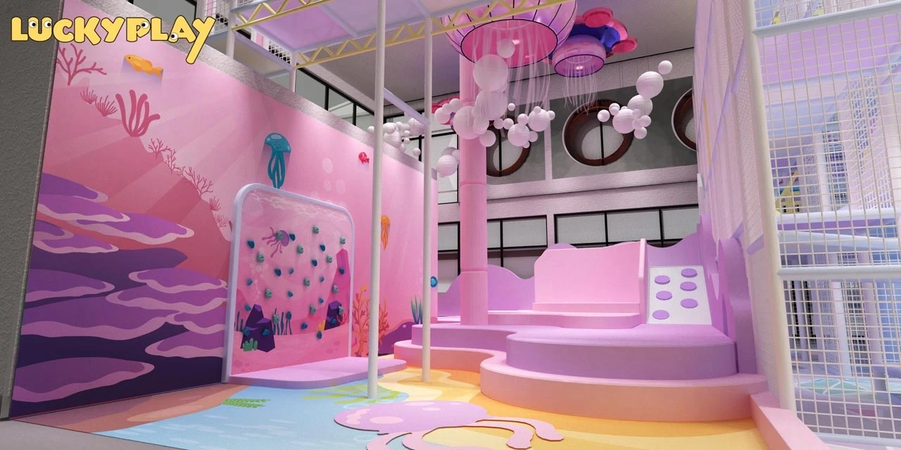 Underwater Adventure Indoor Playground for Hotel Family Entertainment