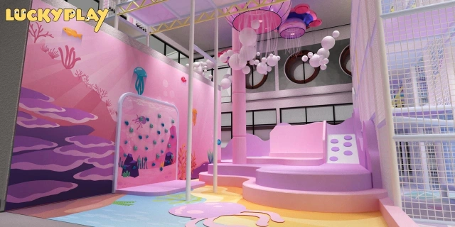 Underwater Adventure Indoor Playground for Hotel Family Entertainment