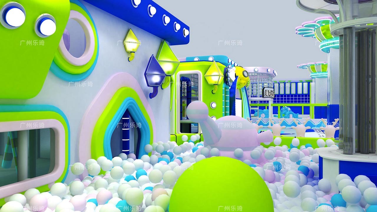 funny-park-ball-pool-slide