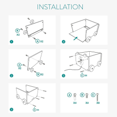 Nu-Deco Toy Storage Box MH23010
