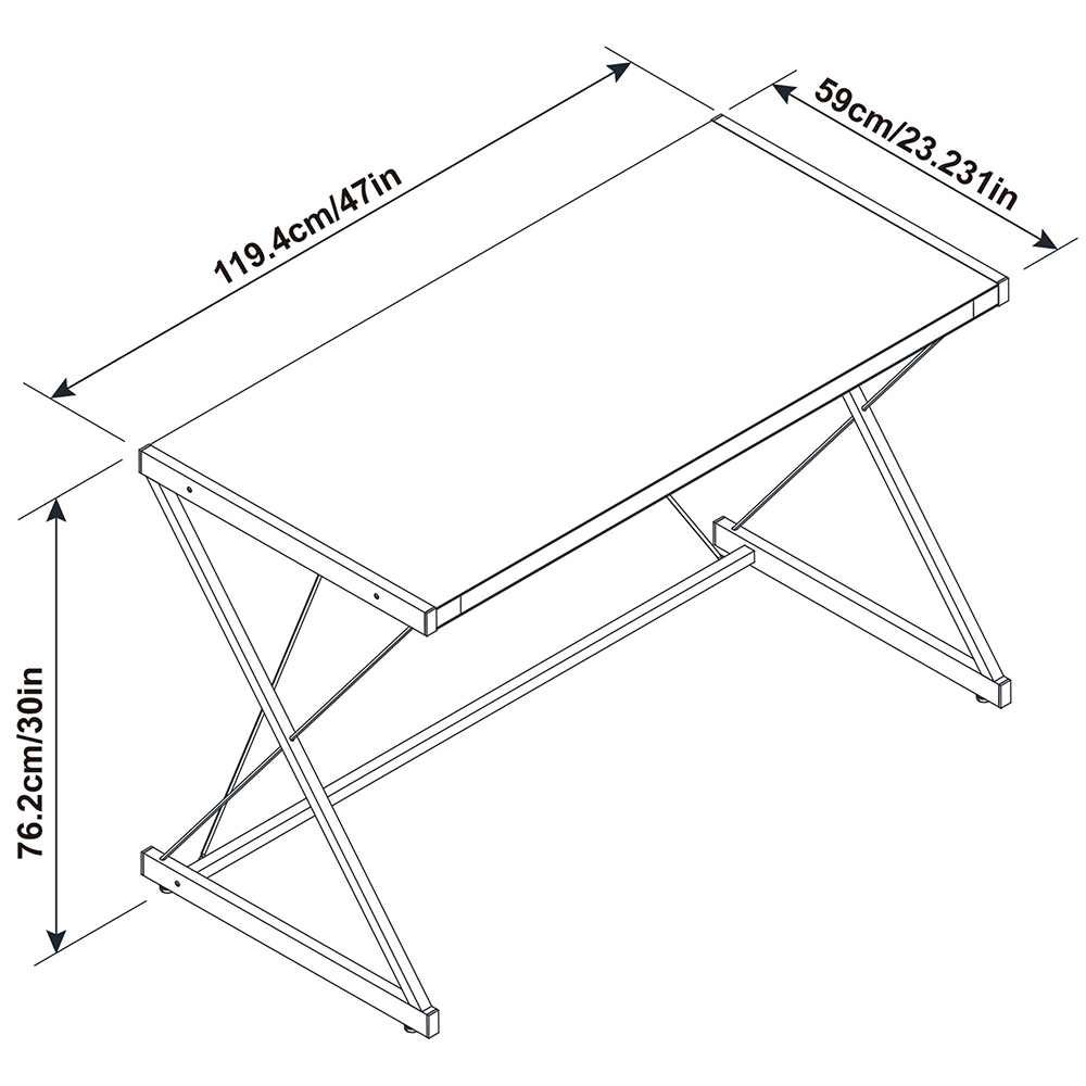 Nu-Deco Computer Desk MH23017
