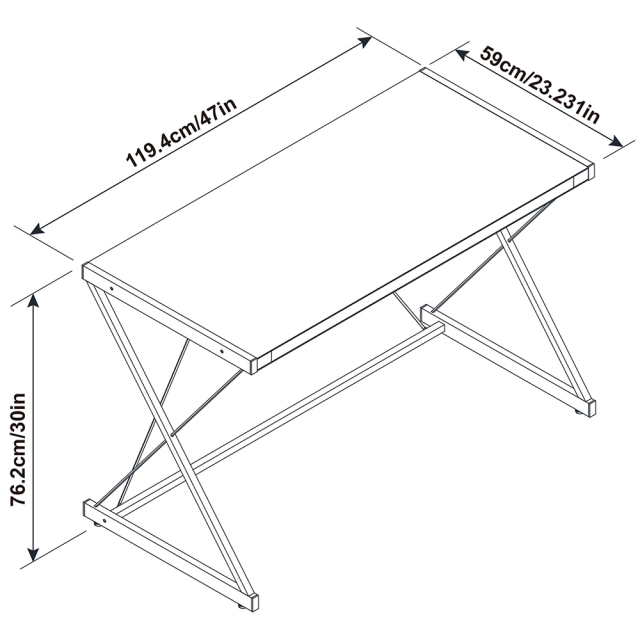 Nu-Deco Computer Desk MH23017